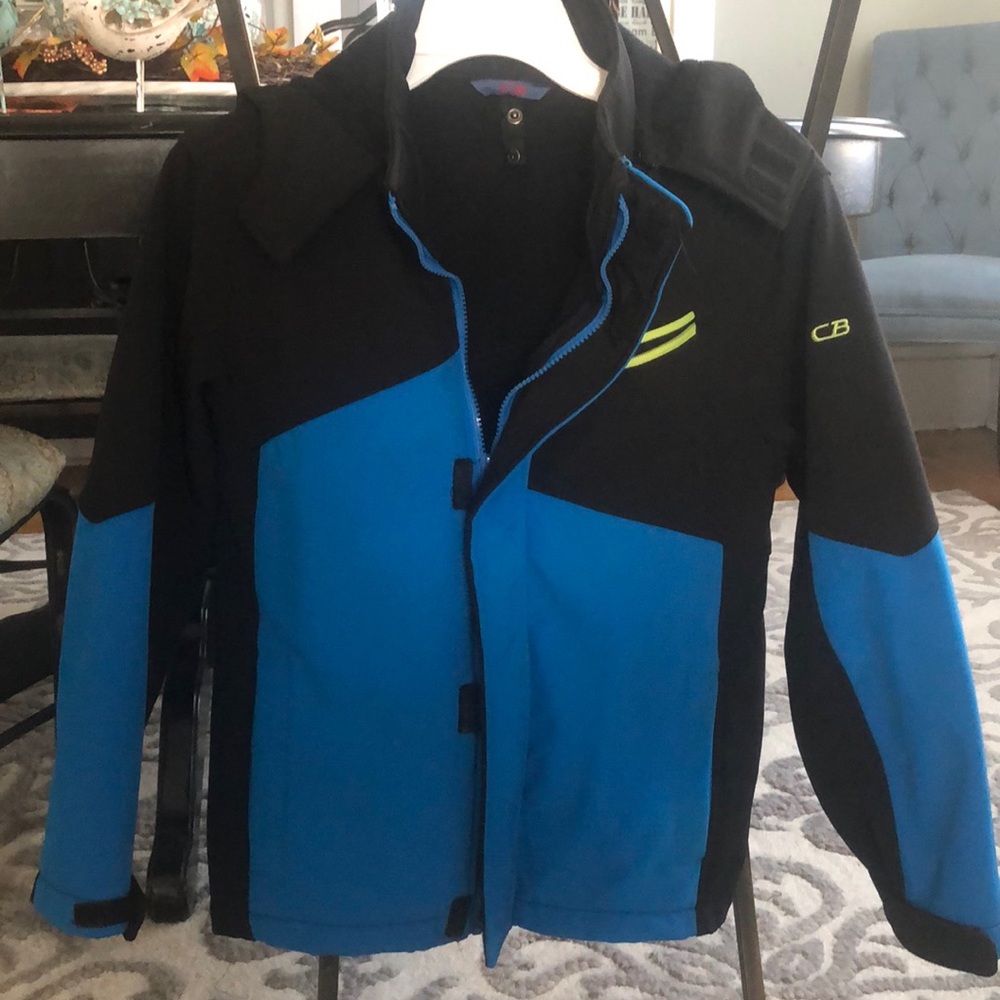 Boys waterproof fleece inside jacket